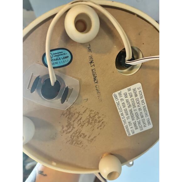 Vintage Disney Mickey Mouse Pluto Balloon Lamp Working Complete Balloon Cluster - Picture 16 of 16